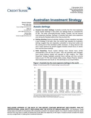 Australian Investment Strategy