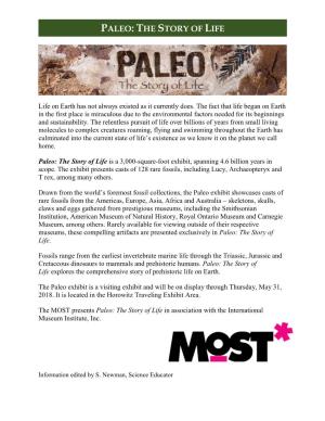 Paleo-The Story of Life