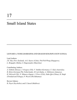 Small Island States