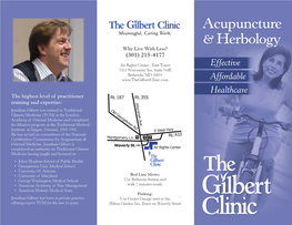 Acupuncture & Herbology