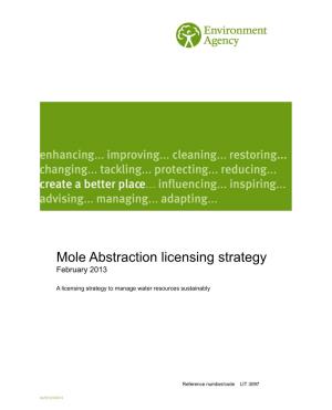 227 10 SD01 Licence Strategy Template