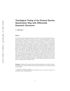 Tautological Tuning of the Kostant-Souriau Quantization Map 2