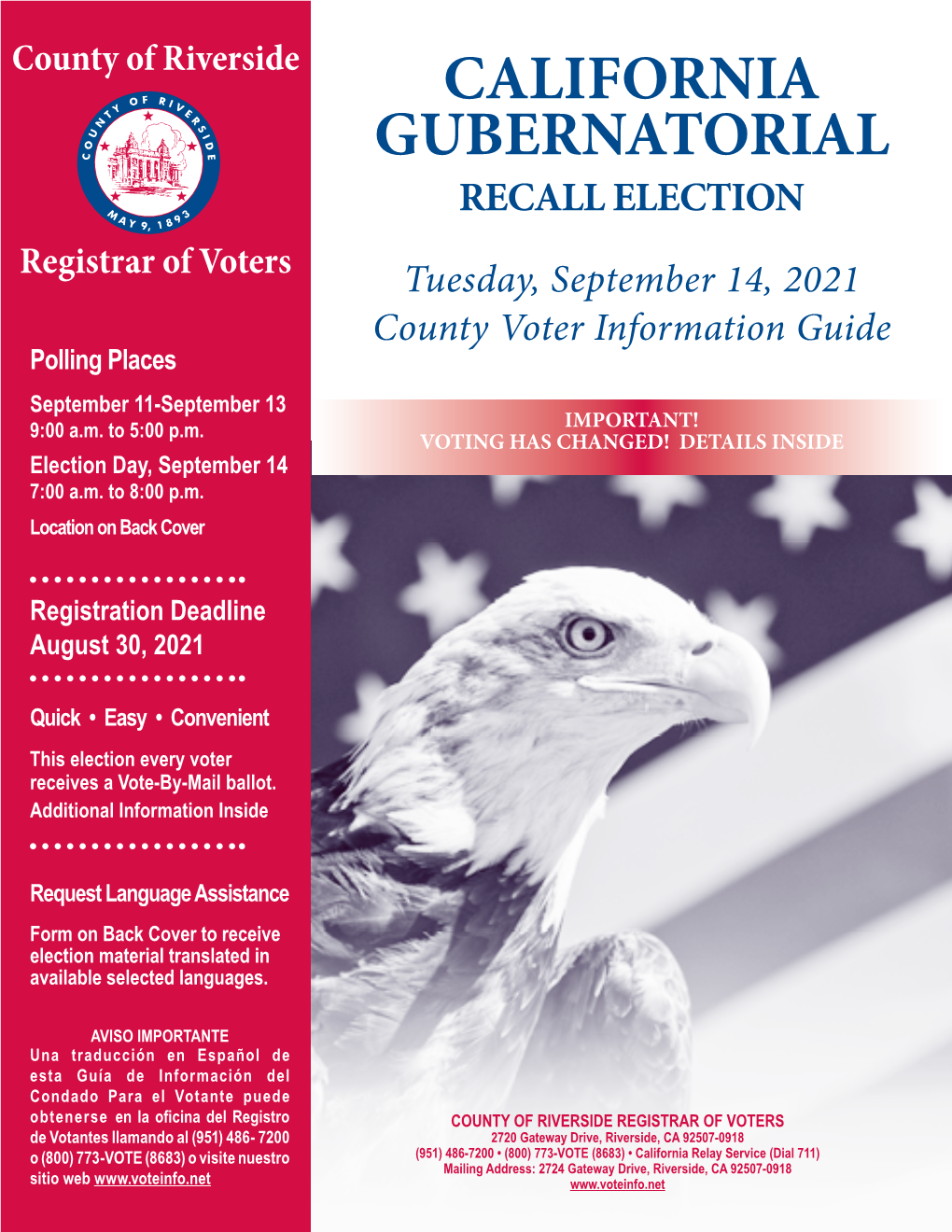 California Gubernatorial Recall Election