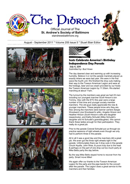 Official Journal of the St. Andrew's Society of Baltimore Scots