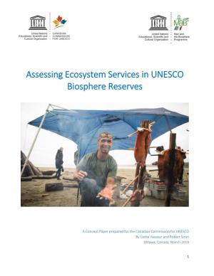 Assessing Ecosystem Services in UNESCO Biosphere Reserves