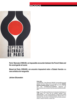 Paris' Biennale