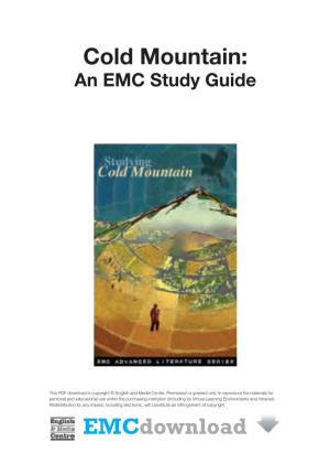 Cold Mountain: an EMC Study Guide