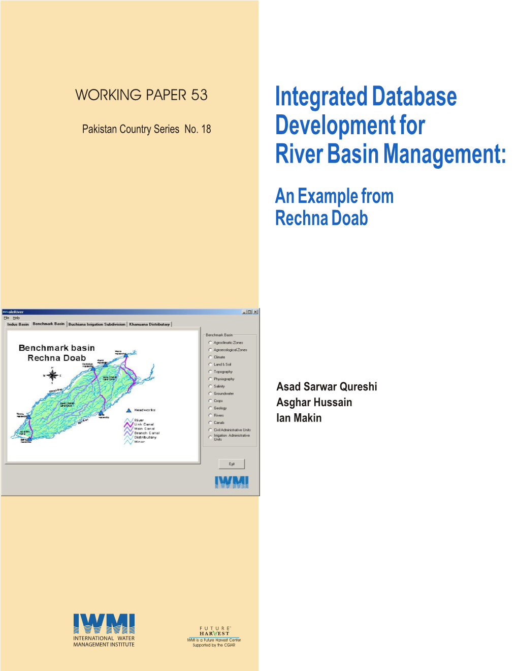 Integrated Database Development for River Basin Management