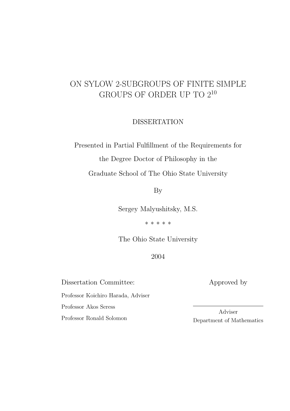 On Sylow 2-Subgroups of Finite Simple Groups of Order up to 210