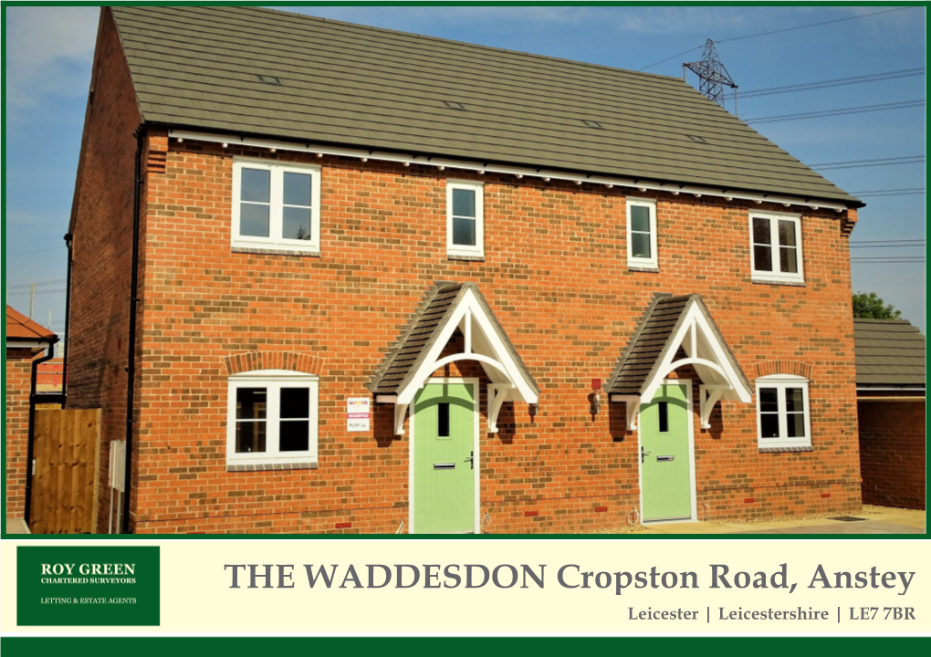 THE WADDESDON Cropston