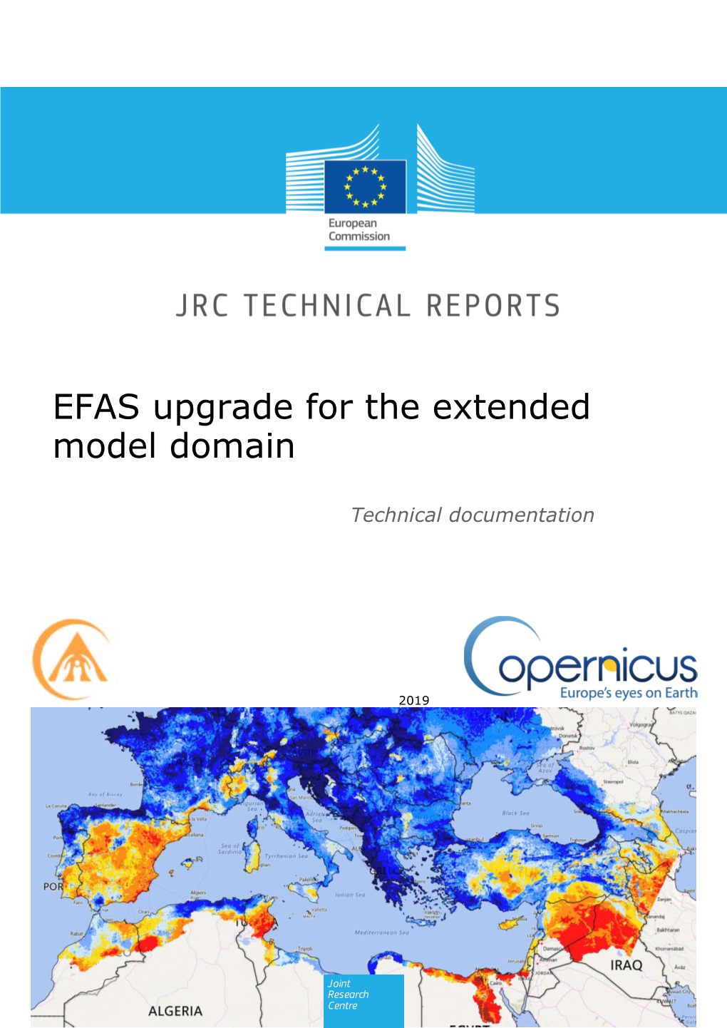 EFAS Upgrade for the Extended Model Domain