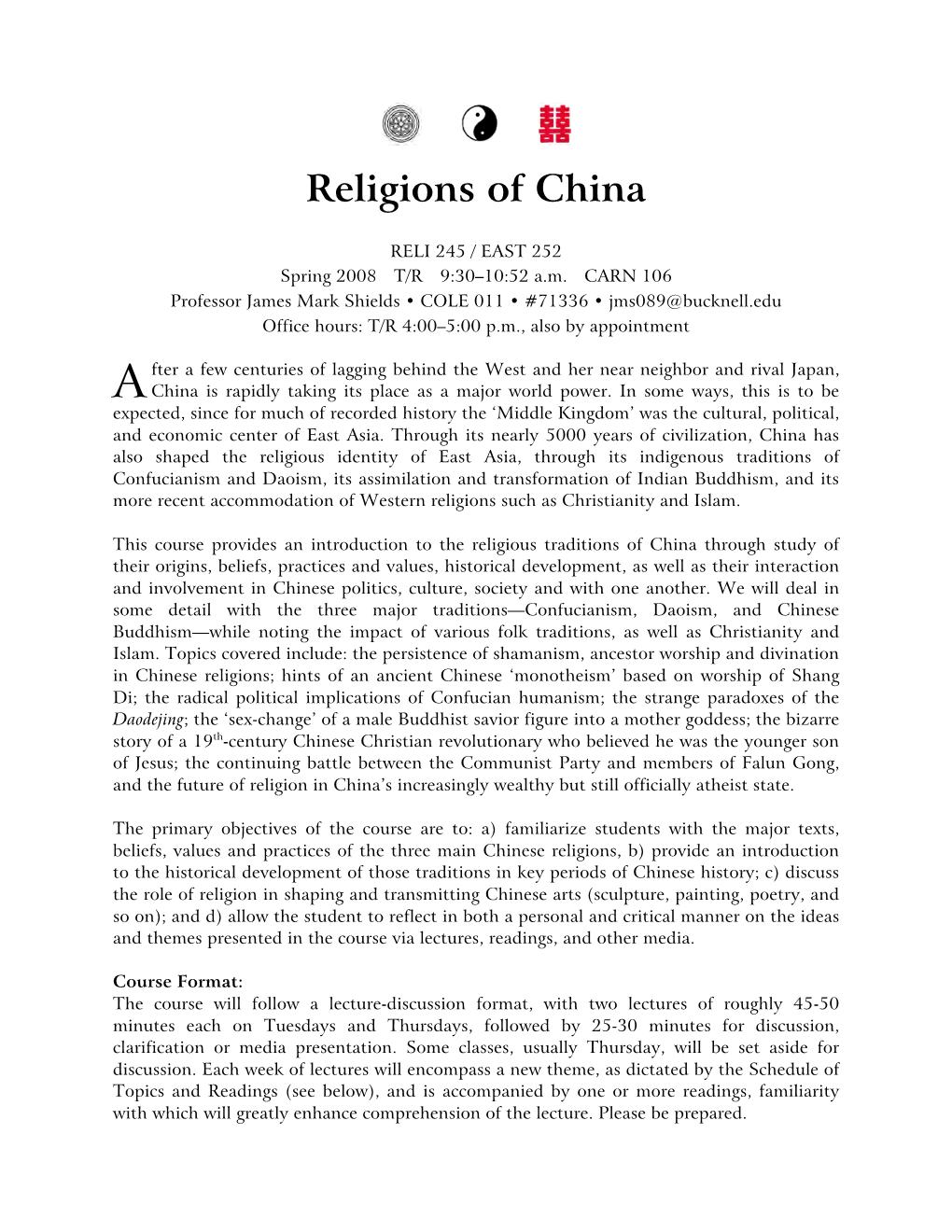 Religions of China