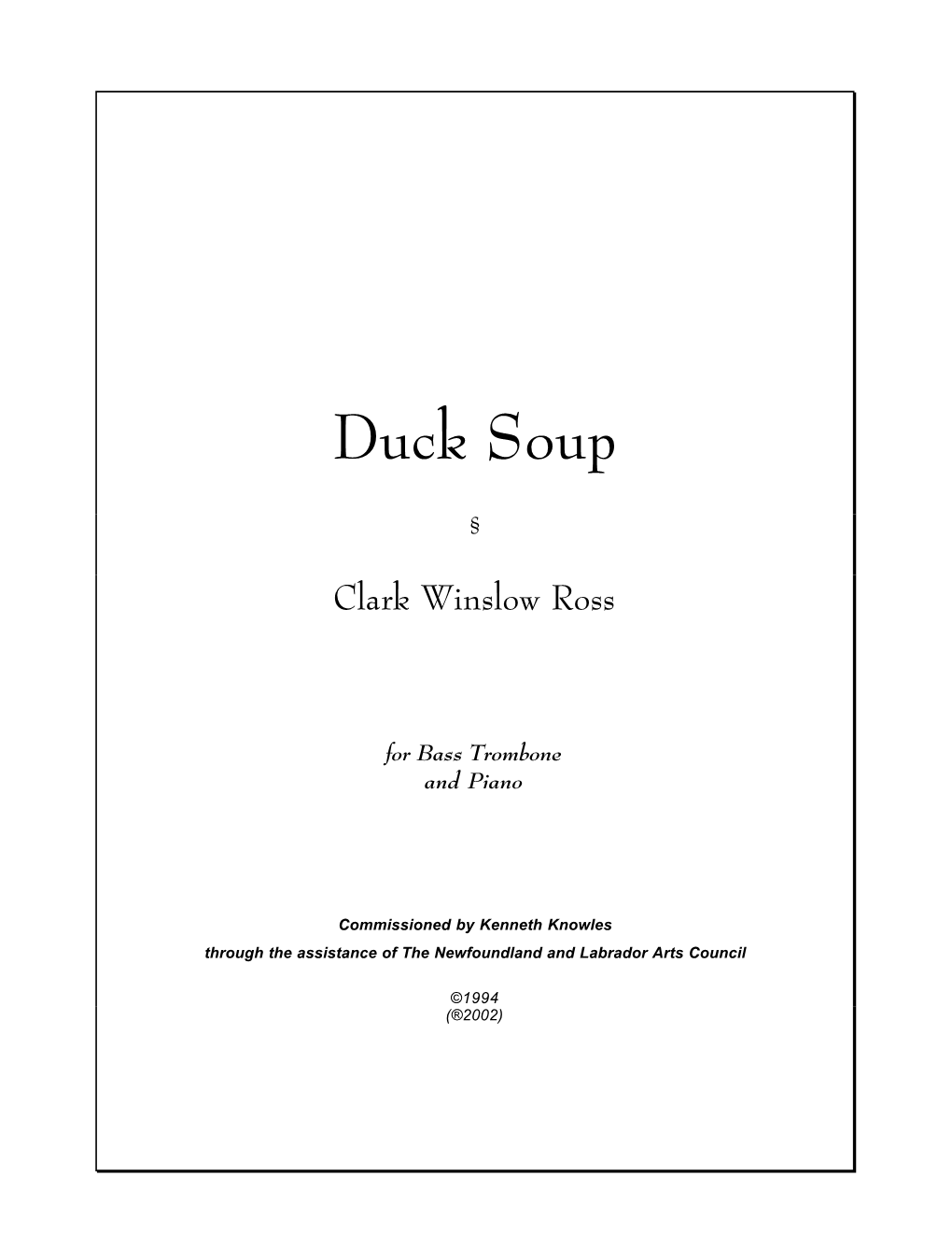 Pages, V.1 (Duck Soup (New ®1.4-FINAL))