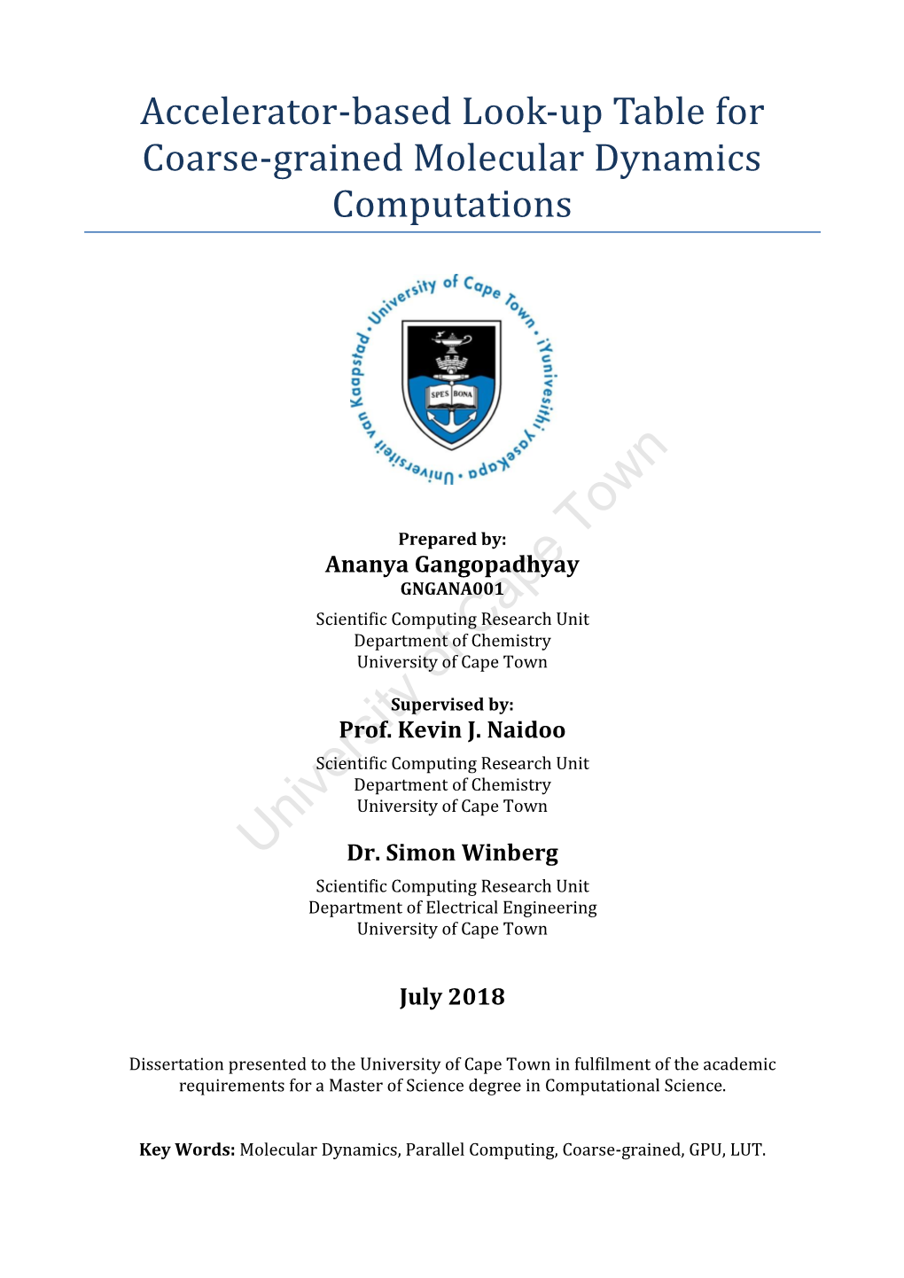 1.2 Molecular Dynamics Simulations