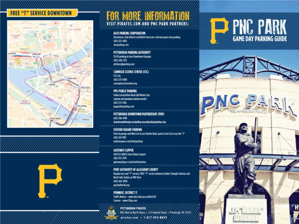 Pnc Park Game Day Parking