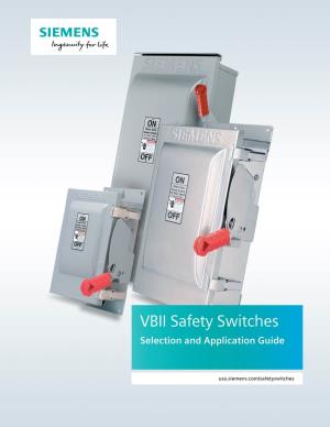 VBII Safety Switches Selection and Application Guide