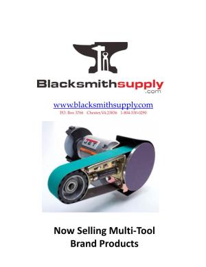Now Selling Multi-Tool Brand Products April 2019 Edition