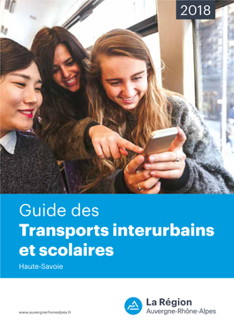 Guide Des Transports Interurbains Et Scolaires De La Haute-Savoie
