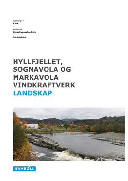 Hyllfjellet, Sognavola Og Markavola Vindkraftverk Landskap