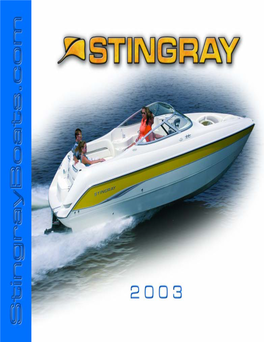 Stingray-Boats-2003-Model-Brochure.Pdf