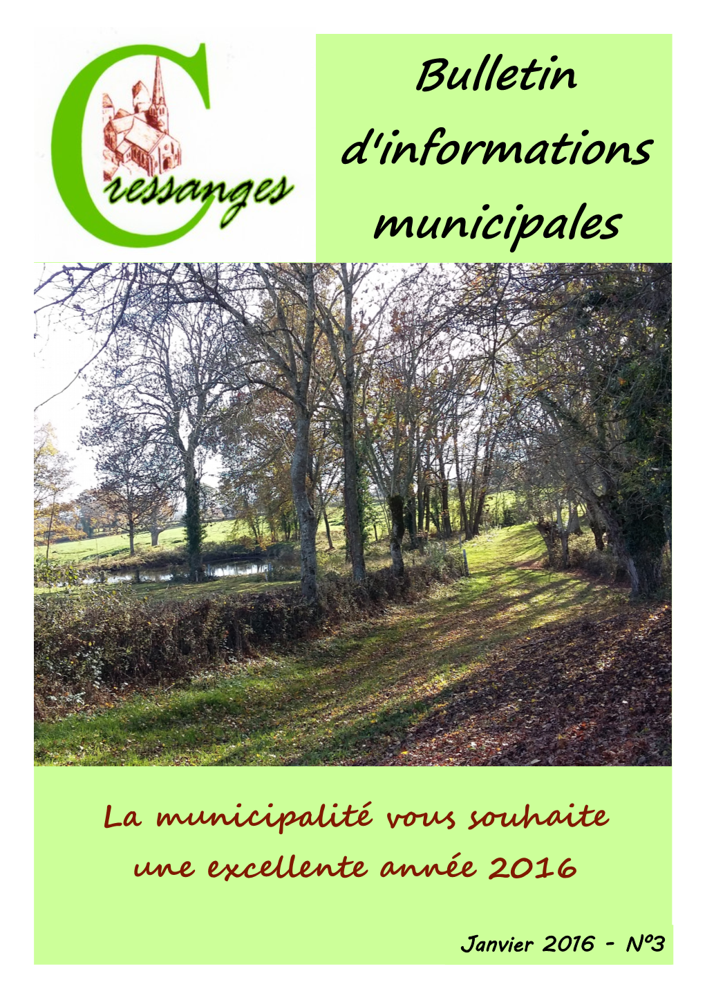 Bulletin D'informations Municipales