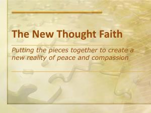 The New Thought Faith