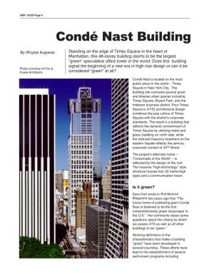 Condé Nast Building 4 Times Square