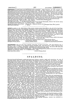 PO Directory 1868 – Spalding