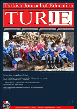 Turkish Journal of Education 10(1)