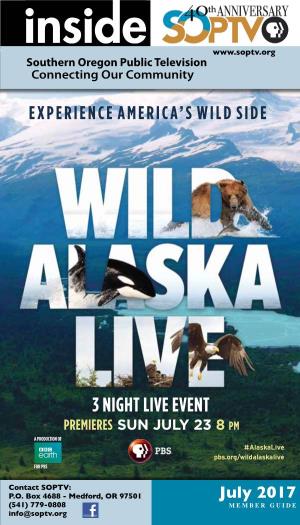 3 NIGHT LIVE EVENT PREMIERES SUN JULY 23 8 PM a PRODUCTION of #Alaskalive Pbs.Org/Wildalaskalive for PBS