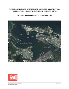 San Juan Harbor Mitigation Project, Draft FONSI and EA, 23 May 2014, Puerto Rico