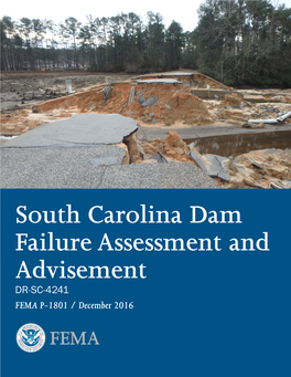 FEMA P-1801 South Carolina Dam Failure Assessment and Advisement