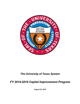 FY 2014-2019 Capital Improvement Program