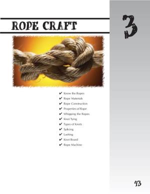 Rope Craft 3
