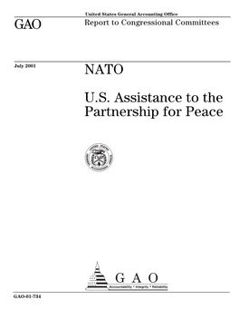 GAO-01-734 NATO: U.S. Assistance to the Partnership for Peace