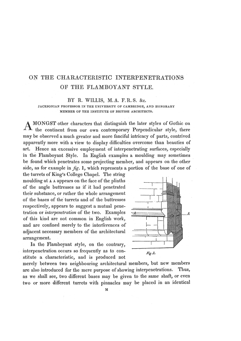 On the Characteristic Interpenetrations of the Flamboyant Style