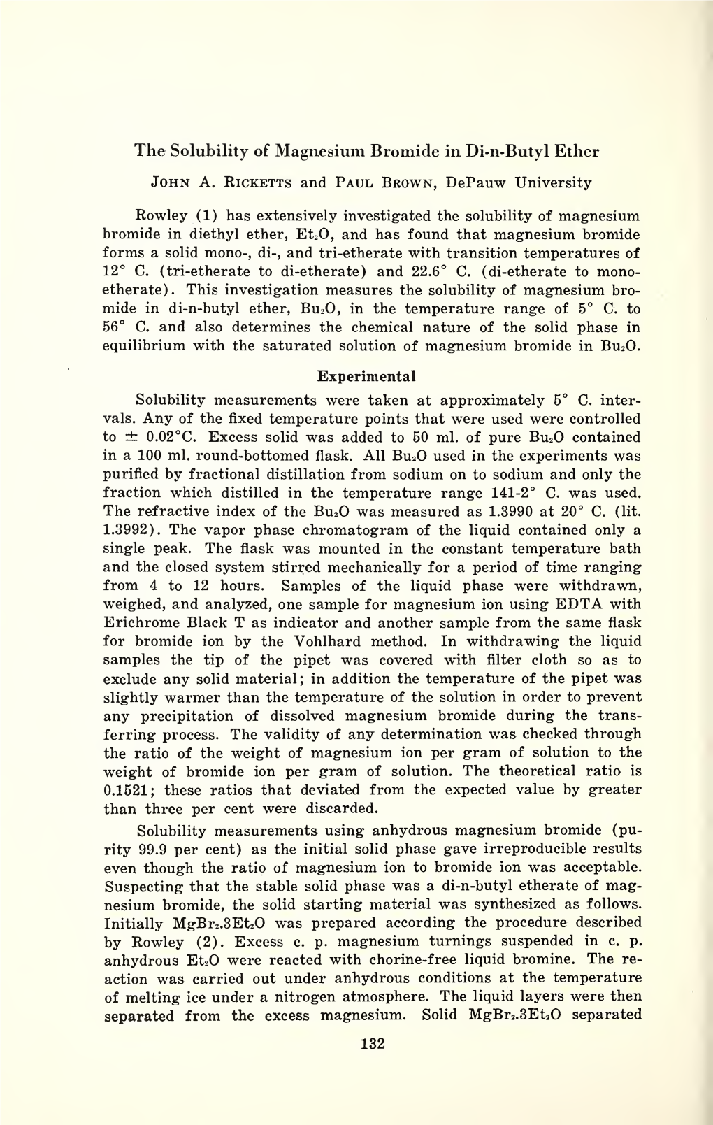 Proceedings of the Indiana Academy of Science