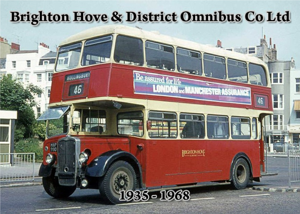 Brighton, Hove & District Omnibus Co. Ltd. 1935 -1968