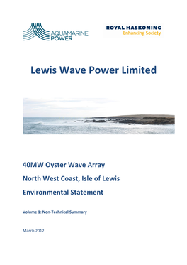 Lewis Wave Power Limited