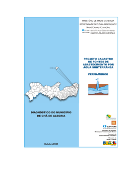 Diagnóstico Do Município De Chã De Alegria Pernambuco