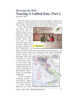 Touring a Unified Italy, Part 2 by John F