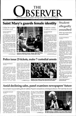 Saint Mary's Guards Female Identity Student
