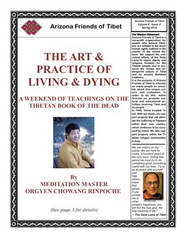 The Art & Practice of Living & Dying a Weekend Of