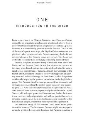 Introduction to the Ditch