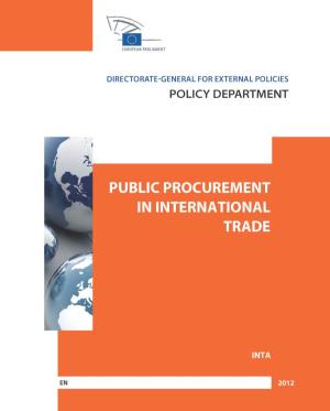 Public Procurement in International Trade