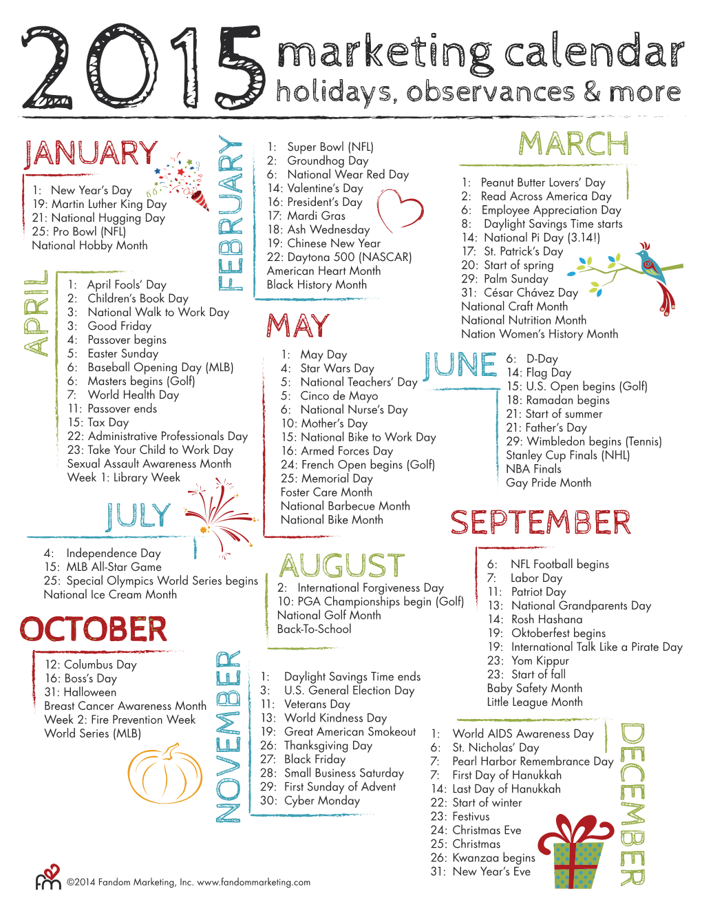 2015 Calendar