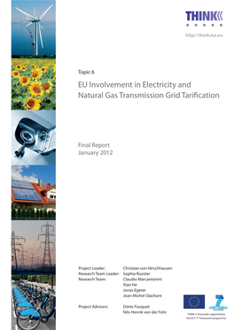 EU Involvement in Electricity and Natural Gas Transmission Grid Tarification