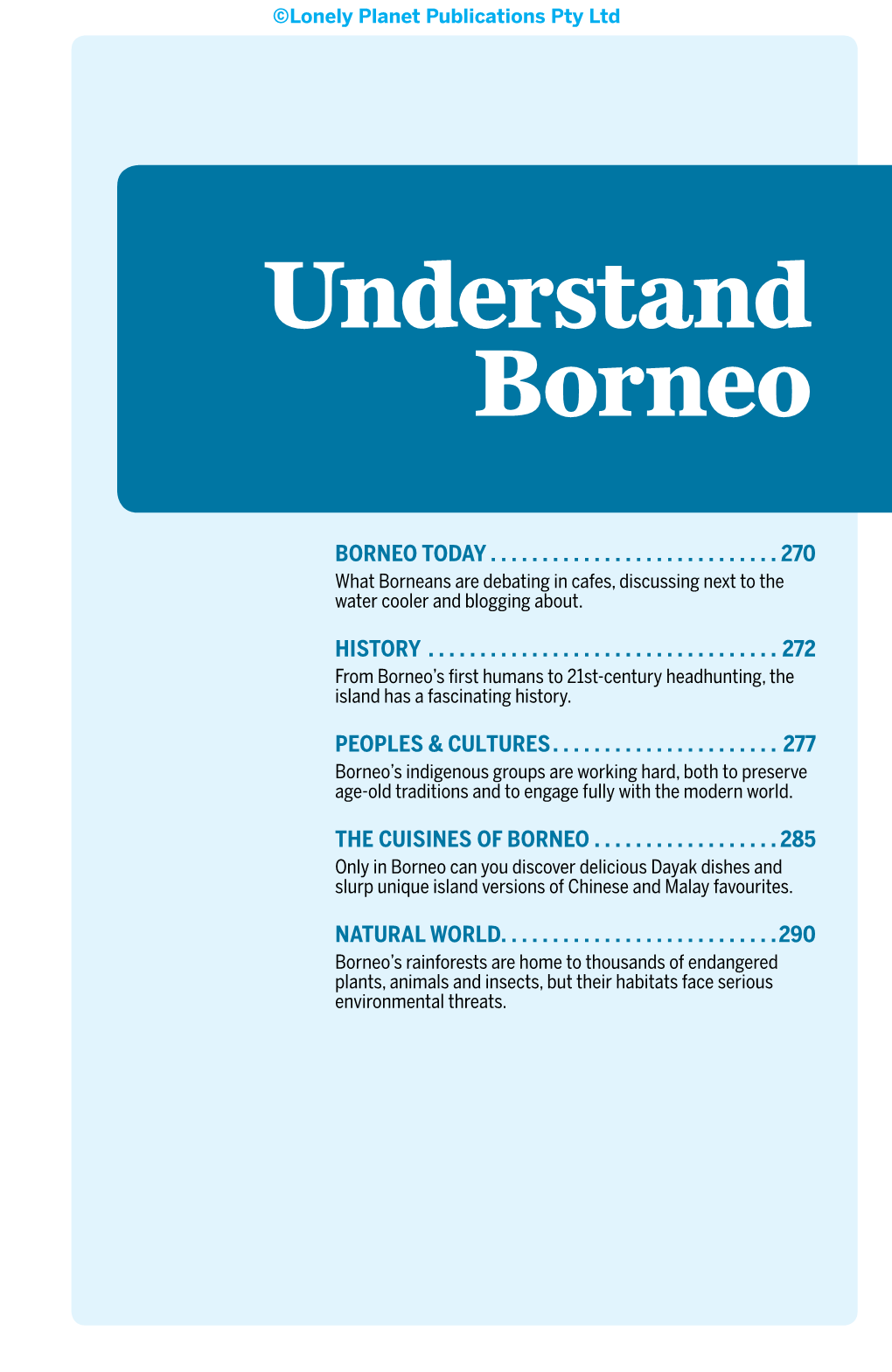 Understand Borneo