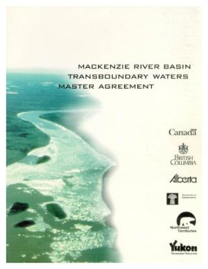 Mackenzie River Basin Transboundary Waters Master Agreement