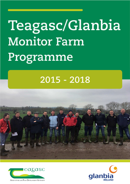 Teagasc/Glanbia Monitor Farm Programme